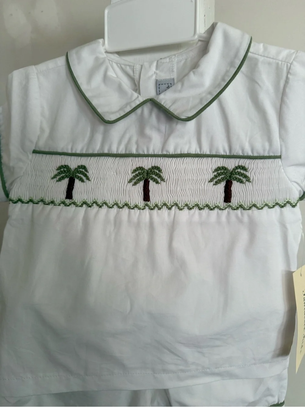 NWT Fantasie Kids Smocked Shorts Set